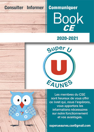 Book CSE Super U Eaunes joel doudoux graphiste illustrateur tarn et garonne occitanie